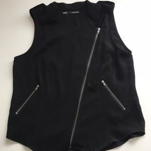 Maurices black vest